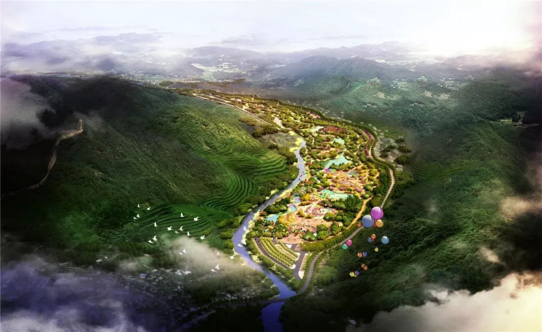 2017艾景獎年度十佳作品賞析 盤縣西沖河統籌城鄉發展鄉村旅游綜合體PPP項目規劃解讀